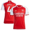 Maillot de Supporter Arsenal 2023-24 White 4 Domicile Pour Homme